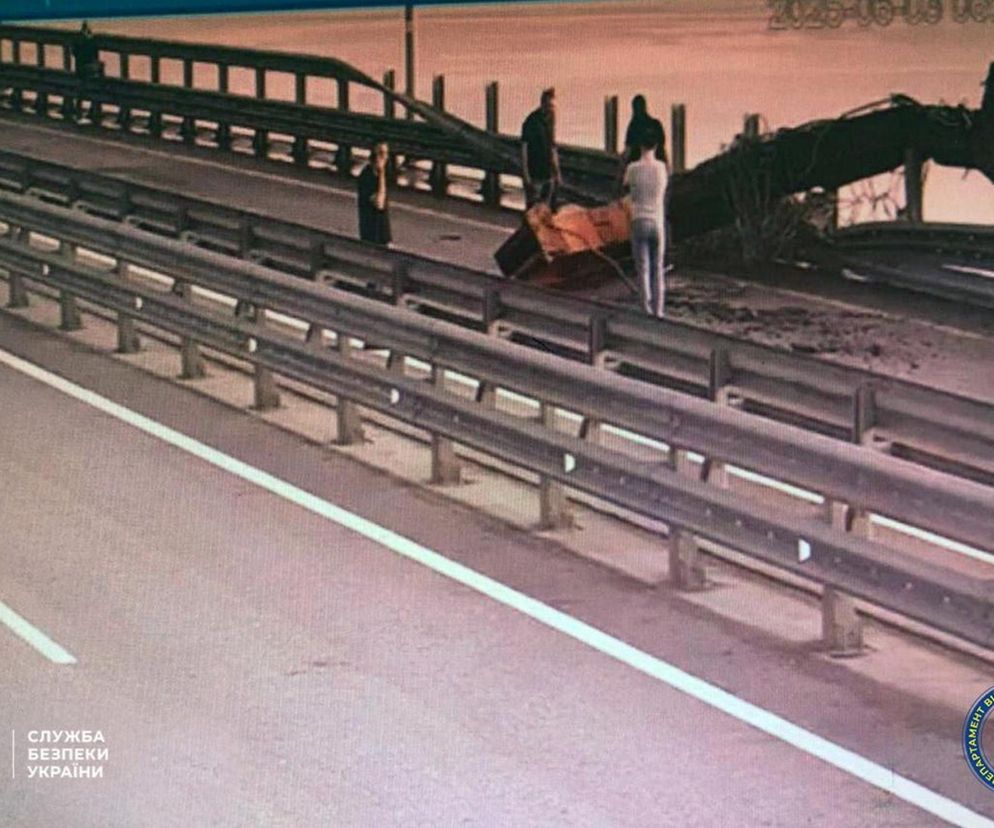 Ukraiński atak na most krymski