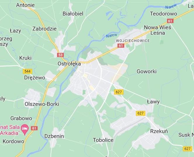 8. miejsce: Ostrołęka - 33,5 km² powierzchni