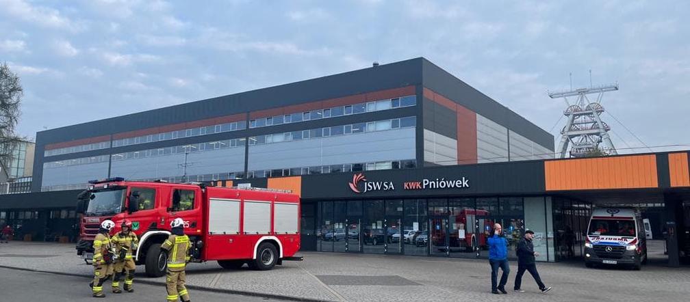 Dwa wybuchy metanu w kopalni Pniówek w Pawłowicach