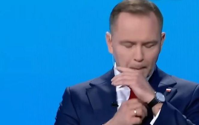 Karol Nawrocki na debacie prezydenckiej 2025