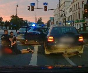Szokujące sceny na ulicach Lublina. Policjantka wracała do domu i nagle to zobaczyła