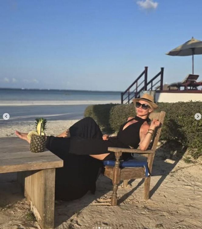Małgorzata Opczowska była na rajskich wakacjach