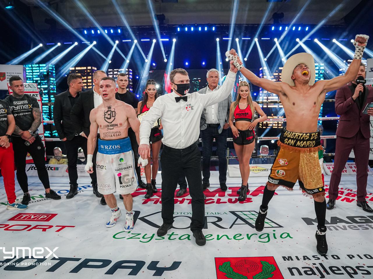 Damian Wrzesiński stracił międzynarodowe mistrzostwo Polski! Krwawa potyczka na Tymex Boxing Night 17