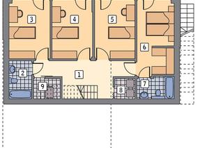 Projekt Dom na skarpie od Muratora - wizualizacje i plan