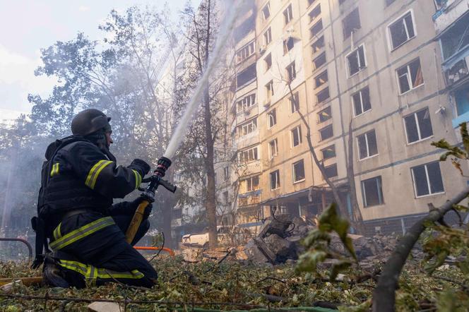 Ukraina. Atak na Charków. Zniszczenia