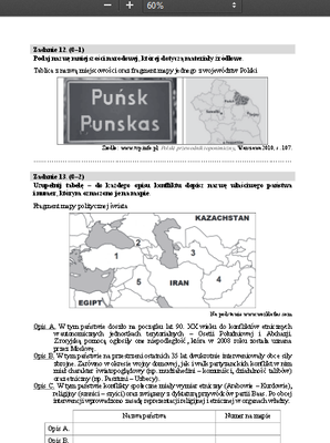 Matura rozszerzona WOS 5