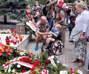 81. rocznica wybuchu Powstania Warszawskiego. Uroczystości przy pomniku Gloria Victis