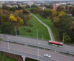 Park Rury w Lublinie w jesiennej odsłonie! Zobacz koniecznie jak teraz wygląda. Zdjęcia z ziemi i nieba