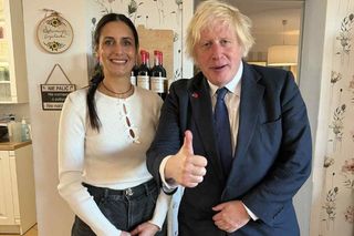 Boris Johnson w polskiej restauracji. Wiemy, co zamówił i co obiecał