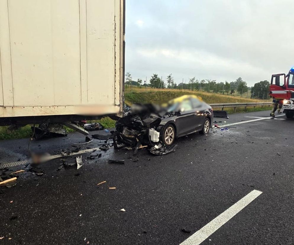 Tragiczny wypadek na S7 koło Nidzicy