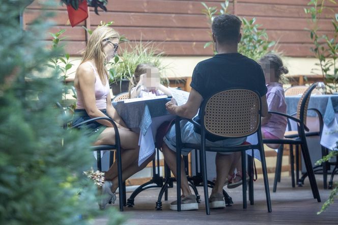 Agnieszka Kaczorowska i Marcin Rogacewicz wybrali się na rowery 