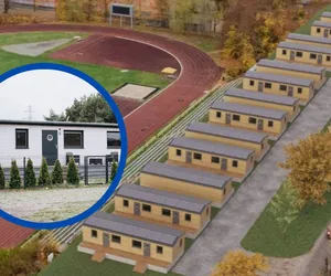 Kontrowersyjny projekt w centrum Gdańska. Mieszkańcy zniesmaczeni osiedlem baraków 