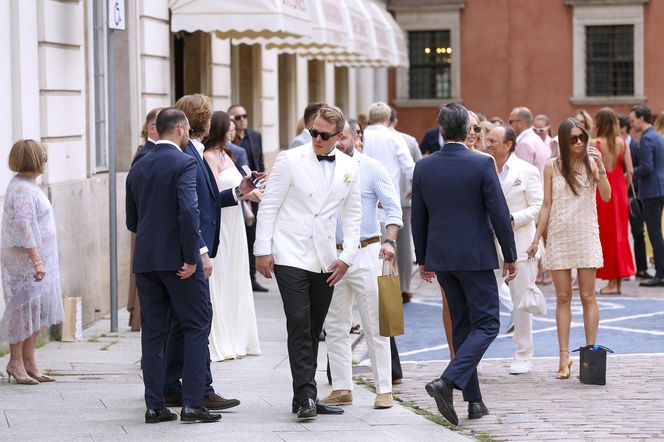 Ślub jak z bajki! Syn Marioli Bojarskiej-Ferenc powiedział tak. Panna młoda nie ukrywała brzuszka