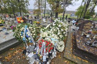 Grób Pawełka, który zginął w wypadku 