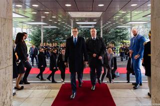 Premier Mateusz Morawiecki w Bukareszcie 