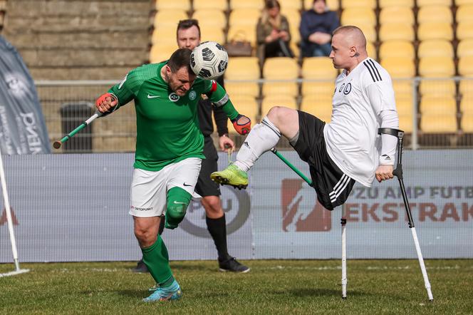 Amp Futbol Ekstraklasa w Poznaniu. Marcin Oleksy znowu strzela