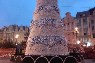 Choinka na wrocławskim rynku