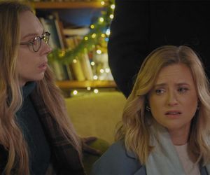 M jak miłość, odcinek 1858: Julia (Marta Chodorowska), Sylwia (Hanna Turnau)