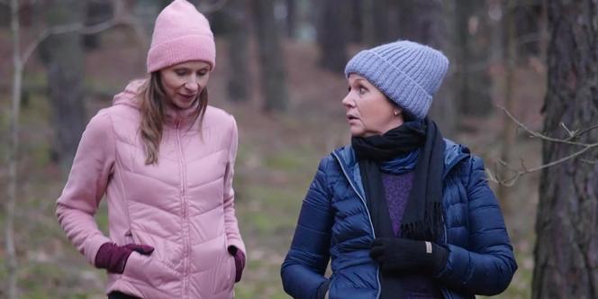 	M jak miłość odc. 1731. Marysia (Małgorzata Pieńkowska), Ewa Kalinowska (Anna Kerth)