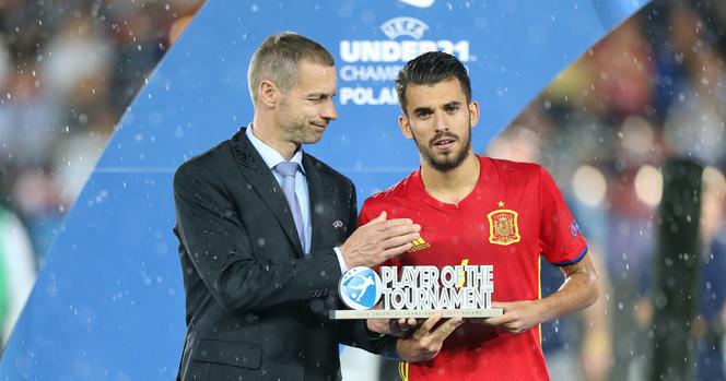 Dani Ceballos z nagrodą dla piłkarza turnieju Euro U-21