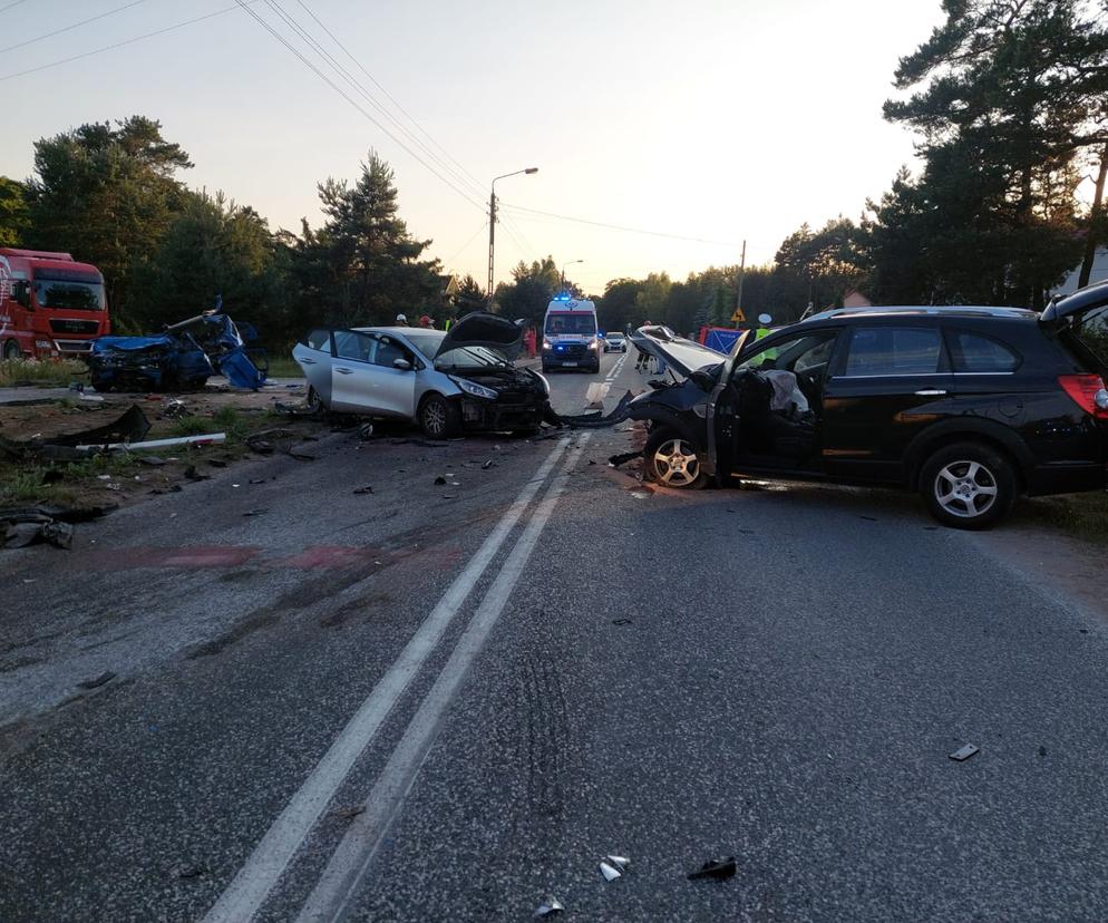 Tragiczny wypadek w Brzezinach koło Kielc