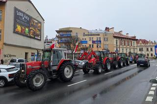 Rolnicy w Rzeszowie wyjechali na ulice. Trwa strajk generalny 