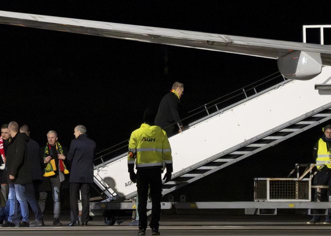 Taki humor miał Donald Tusk po meczu Litwa - Polska