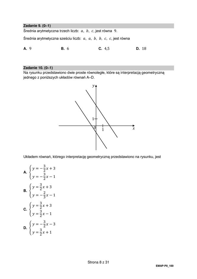 Matura 2024: matematyka. Arkusze CKE i odpowiedzi. Poziom podstawowy [Formuła 2015]