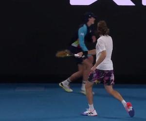 Gwiazdor Australian Open ledwo uniknął dramatu. Bezmyślne zachowanie, uratowało go kilka centymetrów