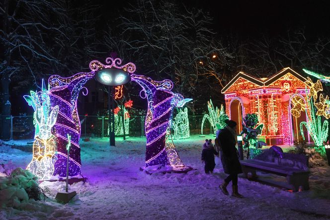 Park Miliona Świateł 2024 w Zakopanem