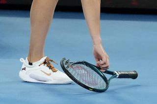 Aryna Sabalenka zniszczyła rakietę podczas finału Australian Open - GALERIA