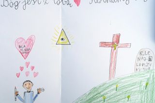 Wzruszające dziecięce laurki dla ks. Grzegorza