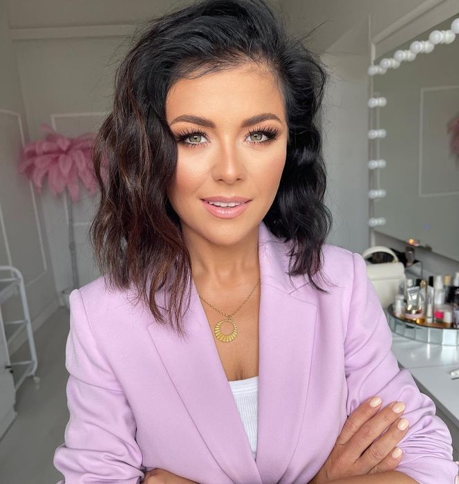 Kasia Cichopek w makijażu autorstwa Anety Nowackiej