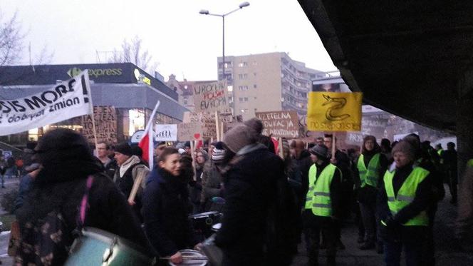 Protest studentów i studentek we Wrocławiu