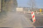 Droga Przeworsk -Kańczuga 9 km kierowcy pokonują w pół godziny [GALERIA]
