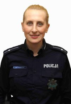 młodszy aspirant Anna Kazberuk (KOMISARIAT POLICJI I W BIAŁYMSTOKU)
