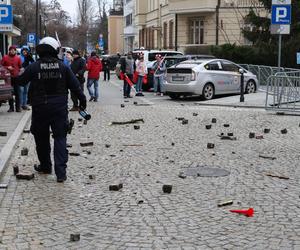 Protest rolników pod Sejmem - starcia z policją