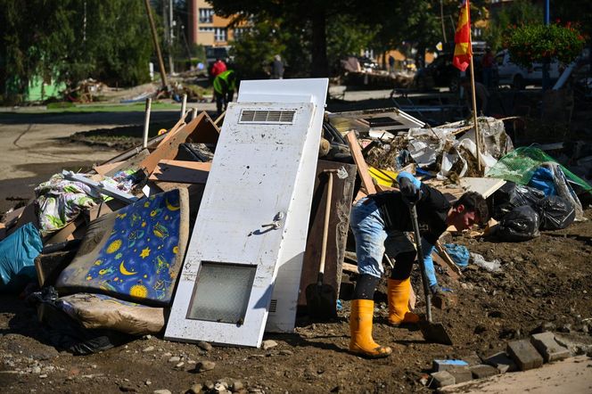 Skutki powodzi w Stroniu Śląskim