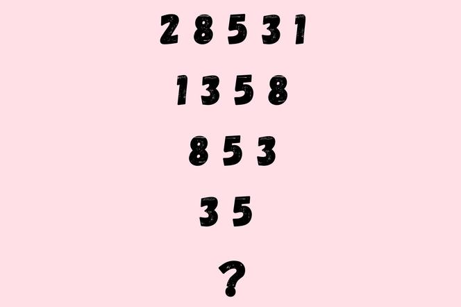 Ciąg liczb ma proste powiązanie. Dasz radę rozwiązać zagadkę?
