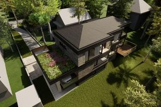 Dom na leśnej wydmie