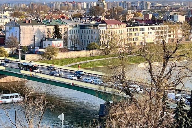 Trasy wlotowe w Krakowie z największym natężeniem ruchu