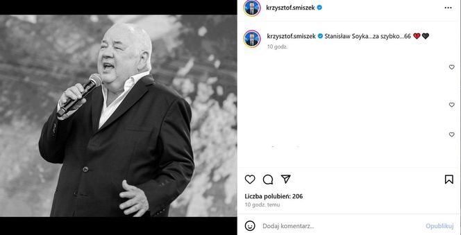 Politycy żegnają Stanisława Soykę