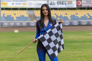 Kandydatki z GKM-u Grudziądz w konkursie Miss Startu PGE Ekstraligi - Monika Niebojewska