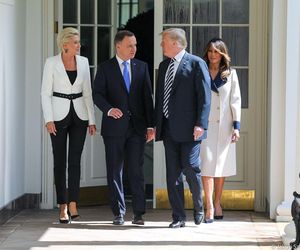 Agata Kornhauser-Duda i Melania Trump. Historyczne spotkania Pierwszych Dam