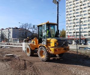 Budowa tramwaju do Dworca Zachodniego w listopadzie 2025 r.