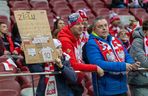 Tłumy na PGE Narodowym w Warszawie! Tak kibicowaliście podczas meczu Polska - Holandia