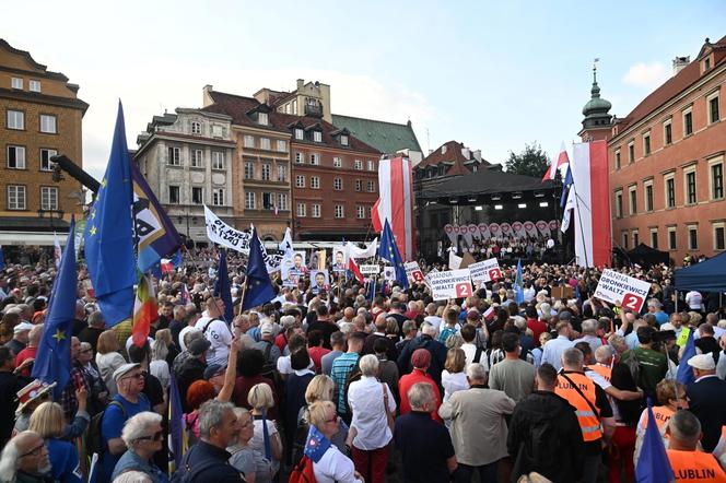 Wiec Donalda Tuska 4 czerwca w Warszawie