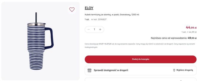Kubki termiczne to HIT sezonu. Rossmann ma własne!