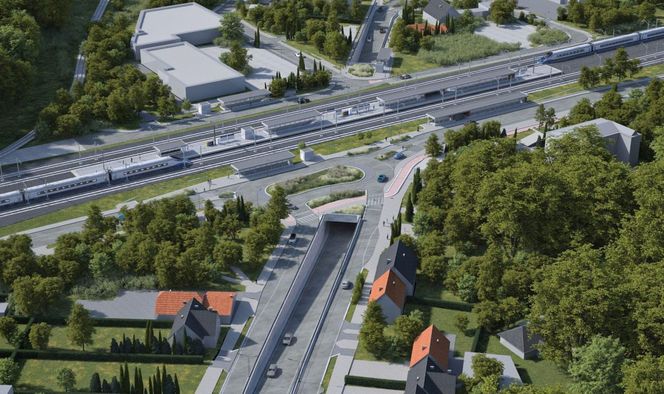 Nowy tunel w Rembertowie - wizualizacja