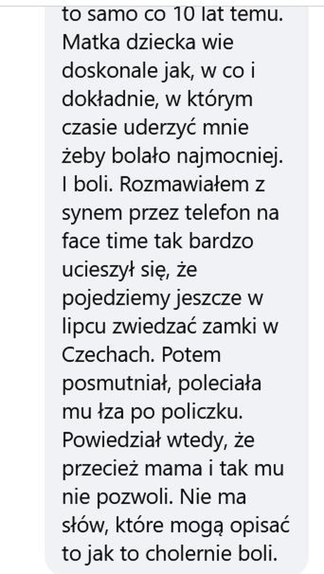 Filip Chajzer o kontaktach z synem